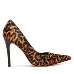 Szpilki MICHAEL Michael Kors. Brązowe szpilki MICHAEL Michael Kors, bez wzorów, bez obcasa, na szpilce, bez zapięcia. Za 579.99 zł.