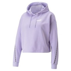 Bluza Sportowa Damska Puma Power Tape Tr. Bluzy Puma, na zimę, l, bez wzorów, z bawełny, bez kaptura. Za 163.99 zł.