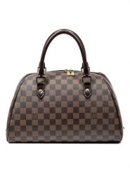 Louis Vuitton Torebka w kolorze brązowym - 32,5 x 19,5 x 19 cm rozmiar: onesize. Brązowe torebki klasyczne Louis Vuitton, bez wzorów, z materiału, bez dodatków. Za 2,835.16 zł.