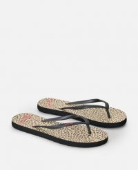 Japonki damskie Rip Curl Mixed Bloom Open Toe. Białe klapki Rip Curl, bez wzorów, z materiału, z otwartym noskiem, bez obcasa. Za 77.99 zł.