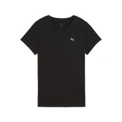 Damska koszulka ESS ELEVATED PUMA Black. Czarne bluzki Puma, xl, z aplikacjami, eleganckie, bez kołnierzyka, bez ramiączek. Za 80.99 zł.