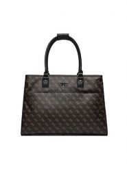 Guess Torba podróżna TWQ838 99190 Brązowy. Brązowe torby podróżne Guess, z aplikacjami, ze skóry. Za 459.99 zł.