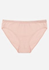 Jasnoróżowe Majtki Figi z Bawełną i Ozdobnymi Napisami Phioreia. Czerwone figi Born2be, l, bez wzorów, z bawełny. Za 6.99 zł.