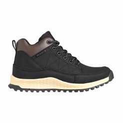 Buty trekkingowe Kappa Andem Lace. Brązowe trekkingi Kappa, z materiału, outdoorowe. Za 236.85 zł.