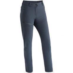 Spodnie turystyczne dla kobiet Maier Sports Lulaka Wool. Czarne spodnie narciarskie Maier Sports, l, bez wzorów, z materiału, trekkingowe. Za 916.15 zł.