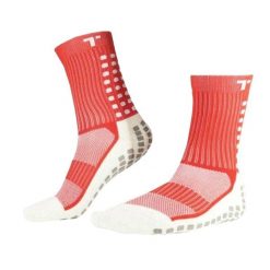Skarpety Piłkarskie Unisex Adult 3.0 Mid Calf Cushioned. Białe skarpety TRUSOX, bez wzorów. Za 257.99 zł.