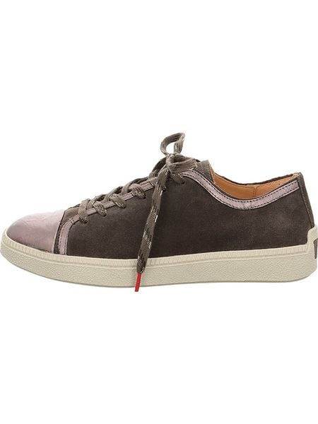 Think! Skórzane sneakersy w kolorze brązowym rozmiar: 42,5. Brązowe trampki Think!, bez wzorów, bez zapięcia. Za 239.95 zł.