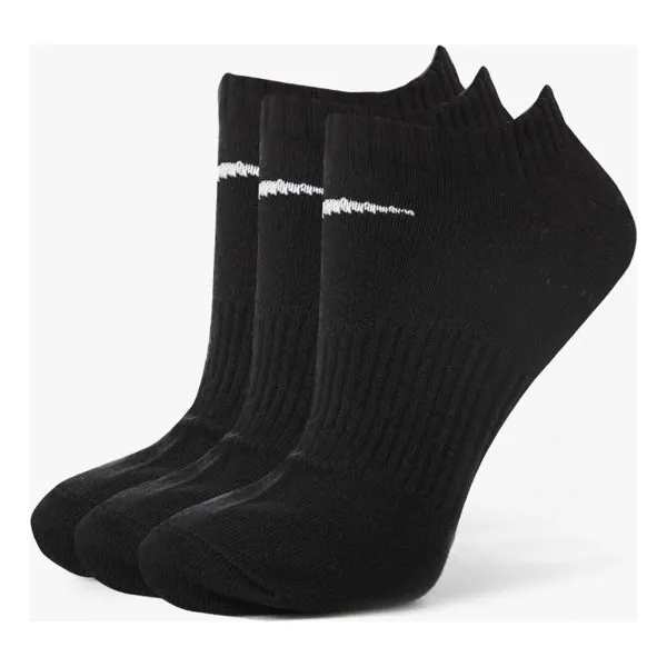 Nike Skarpety 3Ppk Ligkt Stopki Black , czarny, rozmiar S. Czarne skarpety Nike, bez wzorów, z bawełny. Za 39.99 zł.