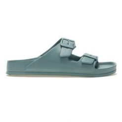 Damskie sandały Brooklyn z podwójnym paskiem. Zielone sandały Regatta, bez wzorów, sportowe, bez obcasa, bez zapięcia. Za 157.00 zł.