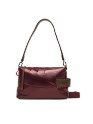 Hispanitas Torebka BI254151 Bordowy. Czerwone torebki klasyczne Hispanitas, bez wzorów, z materiału, bez dodatków. Za 399.99 zł.