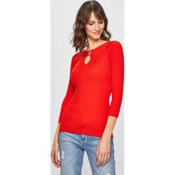 Morgan - Sweter. Brązowe swetry Morgan, s, bez wzorów, z dzianiny, bez ramiączek. W wyprzedaży za 69.90 zł.