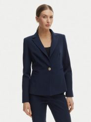 Rinascimento Marynarka CFC0128647003 Granatowy Regular Fit. Niebieskie marynarki i żakiety Rinascimento, m, bez wzorów, z syntetyku. Za 679.99 zł.