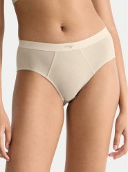 Sloggi Figi klasyczne Ever Ease 10219600 Beżowy. Brązowe figi Sloggi, m, bez wzorów, z bawełny. Za 39.99 zł.
