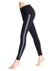 Falke Legginsy "Clean Intensity" w kolorze czarnym rozmiar: 46/48. Czarne legginsy Falke, z aplikacjami. Za 108.99 zł.