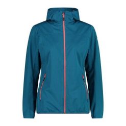 Kurtka przeciwdeszczowa damska z kapturem CMP. Czerwone kurtki sportowe CMP, xs, bez wzorów, z kapturem, trekkingowe. W wyprzedaży za 249.99 zł.