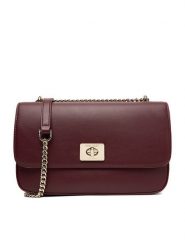 Nine West Torebka CEO-TENNESSEE-I-LDA8206 Bordowy. Czerwone torebki klasyczne Nine West, bez wzorów, z materiału, bez dodatków. Za 249.99 zł.