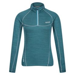 Bluza Szybkoschnąca Z Suwakiem Damska Yonder. Czerwone bluzy Regatta, xl, bez wzorów, bez kaptura. Za 67.99 zł.