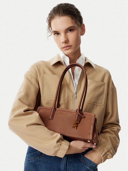 MICHAEL Michael Kors Torebka 30T6A9IT0S Brązowy. Brązowe torebki klasyczne MICHAEL Michael Kors, bez wzorów, ze skóry, bez dodatków. Za 1,239.00 zł.