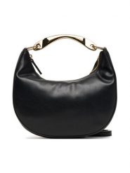 TWINSET Torebka Hobo 252TD8160 Czarny. Czarne torebki klasyczne Twinset, bez wzorów, ze skóry, bez dodatków. Za 889.99 zł.