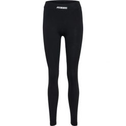 Legginsy damskie Hummel hmlELEMENTAL. Czarne legginsy Hummel, bez wzorów, z dzianiny. Za 186.00 zł.