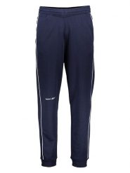 Reebok Spodnie dresowe w kolorze granatowym rozmiar: M. Niebieskie spodnie dresowe Reebok, m, bez wzorów, z dresówki. Za 127.65 zł.