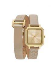 Armani Exchange Zegarek Classic AX5728 Beżowy. Brązowe, analogowe zegarki Armani Exchange. Za 779.99 zł.
