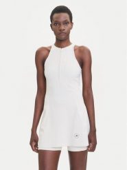 Adidas by Stella McCartney Sukienka tenisowa Training JM1409 Beżowy Slim Fit. Brązowe koszulki sportowe adidas by Stella McCartney, bez wzorów, z syntetyku, bez ramiączek, tenisowe. Za 799.99 zł.