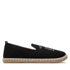 Espadryle Lee Cooper. Czarne espadryle Lee Cooper, bez wzorów, bez obcasa, bez zapięcia. Za 59.99 zł.