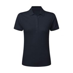 Damska Koszulka Polo Signature Stretch Bez Metki. Niebieskie koszulki polo SG, xl, bez wzorów, bez kołnierzyka, bez ramiączek. Za 98.99 zł.