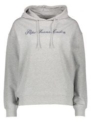 Pepe Jeans Bluza w kolorze jasnoszarym rozmiar: XS. Szare bluzy Pepe Jeans, xs, bez wzorów, z bawełny, z kapturem. Za 113.63 zł.