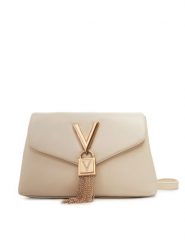 Valentino Torebka Stella VBS9AK09 Écru. Listonoszki Valentino, bez wzorów, ze skóry, bez dodatków. Za 619.99 zł.