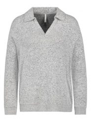 Stitch & Soul Sweter w kolorze jasnoszarym rozmiar: S. Szare swetry Stitch & Soul, s, bez wzorów, bez ramiączek. Za 52.92 zł.