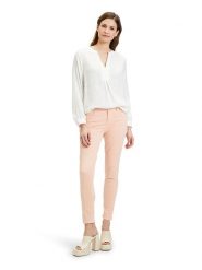 CARTOON Dżinsy - Skinny fit - w kolorze pomarańczowym rozmiar: 36. Pomarańczowe jeansy Cartoon, bez wzorów. Za 87.81 zł.