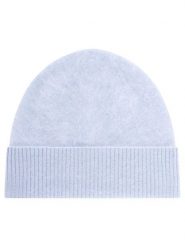 Zwillingsherz Kaszmirowa czapka w kolorze błękitnym rozmiar: onesize. Niebieskie czapki Zwillingsherz, bez wzorów, z kaszmiru. Za 173.99 zł.