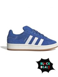 Adidas Skórzane sneakersy "Campus 00s" w kolorze niebiesko-białym rozmiar: 38. Białe trampki Adidas, bez wzorów, z materiału, bez zapięcia. Za 357.63 zł.