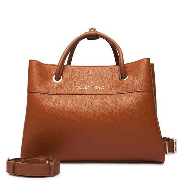 Torebka Valentino. Brązowe torebki klasyczne Valentino, bez wzorów, bez dodatków. Za 486.99 zł.