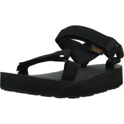 Sandały TEVA C MIDFORM UNIVERS Czarny. Czarne sandały Teva, bez wzorów, z tkaniny, sportowe, bez obcasa, bez zapięcia. Za 195.99 zł.