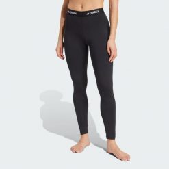 Legginsy bazowe Multi Synthetic Base Layer. Czarne legginsy Adidas, s, bez wzorów. Za 219.00 zł.