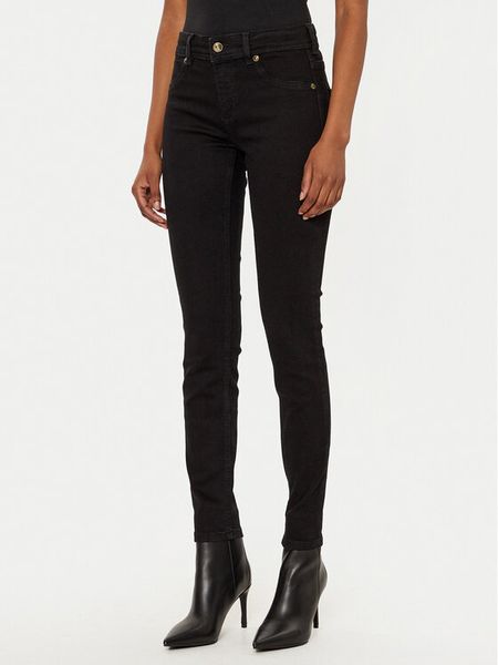 Versace Jeans Couture Jeansy 78HAB5J0 Czarny Slim Fit. Czarne jeansy Versace Jeans Couture, bez wzorów. Za 489.99 zł.