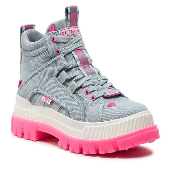 Trapery Buffalo. Niebieskie trapery i śniegowce Buffalo. Za 559.99 zł.