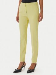 HUGO Spodnie materiałowe Hagonia-1 50539991 Zielony Slim Fit. Zielone spodnie materiałowe Hugo, bez wzorów, z materiału. Za 519.99 zł.