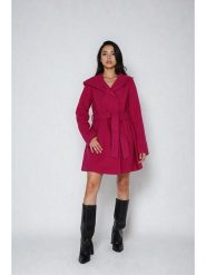 Jessica Simpson Płaszcz przejściowy w kolorze różowym rozmiar: XL. Różowe płaszcze Jessica Simpson, xl, bez wzorów, z tkaniny, bez kaptura. Za 217.99 zł.