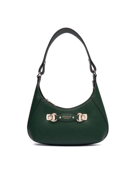 Guess Torebka 178571 Zielony. Zielone torebki klasyczne Guess, z aplikacjami, ze skóry, bez dodatków. Za 349.99 zł.