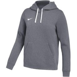 Bluza damska Nike Park 26 Fleece Hoodie. Szare bluzy Nike, bez wzorów, z bawełny, bez kaptura. Za 186.99 zł.