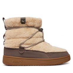 Śniegowce Puma. Brązowe trapery i śniegowce Puma. Za 349.99 zł.