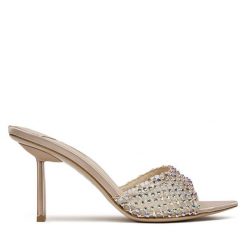 Klapki Le Silla. Brązowe klapki LE SILLA, bez wzorów, bez obcasa. Za 2,259.00 zł.