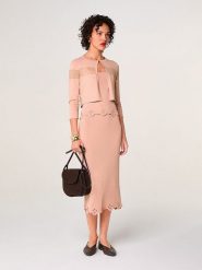 Rodier Kardigan w kolorze jasnoróżowym rozmiar: XL. Różowe kardigany Rodier, xl, bez wzorów. Za 295.99 zł.