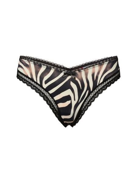 HUGO Stringi - Stringi Unique Kobiety czarny, XS. Czarne stringi Hugo, bez wzorów, z materiału. Za 139.95 zł.