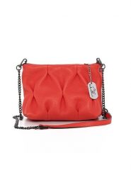 Anna Morellini Skórzana torebka w kolorze czerwonym - 20 x 14 x 9 cm rozmiar: onesize. Czerwone torby na ramię Anna Morellini, bez wzorów, z materiału, na ramię, bez dodatków. Za 252.99 zł.