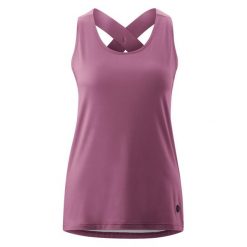 Damski tank top Gonso Stefani. Czerwone topy Gonso, bez wzorów, bez kołnierzyka, bez ramiączek. Za 294.50 zł.